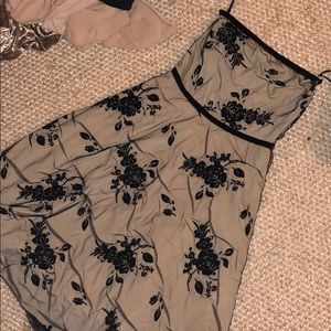 Black Lace Prom Dress